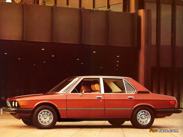 Images of BMW 530i Sedan US-spec (E12) 1974–77 (640 x 480)