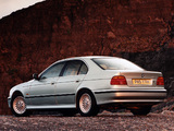 Images of BMW 540i Sedan UK-spec (E39) 1996–2000