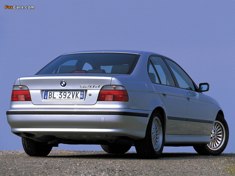 Images of BMW 520d Sedan (E39) 2000–03 (800 x 600)