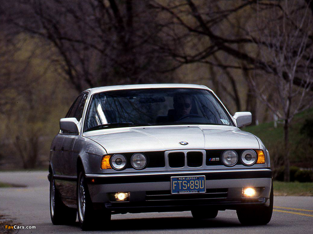 Photos of BMW M5 US-spec (E34) 1989–92 (1024 x 768)