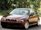 Photos of BMW 540i Sedan US-spec (E39) 2000–03