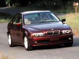 Photos of BMW 540i Sedan US-spec (E39) 2000–03