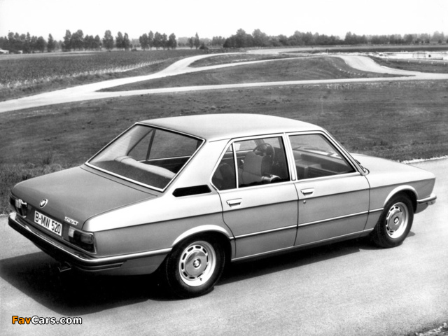 Pictures of BMW 520 Sedan (E12) 1972–76 (640 x 480)
