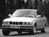 Pictures of BMW 5 Series Sedan UK-spec (E34) 1988–95