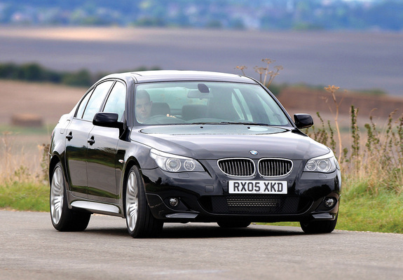 Pictures of BMW 540i Sedan M Sports Package UK-spec (E60) 2005