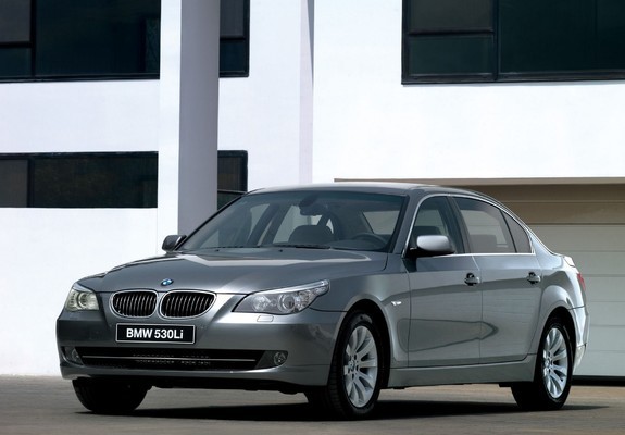 Pictures of BMW 530Li (E60) 2006–10