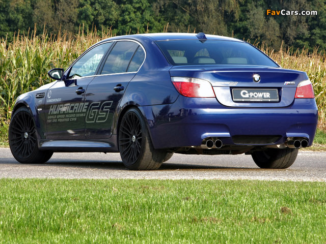 Pictures of G-Power M5 Hurricane GS (E60) 2010 (640 x 480)