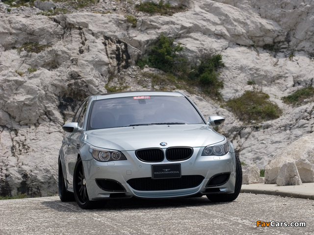 Pictures of WALD BMW M5 (E60) 2004–10 (640 x 480)