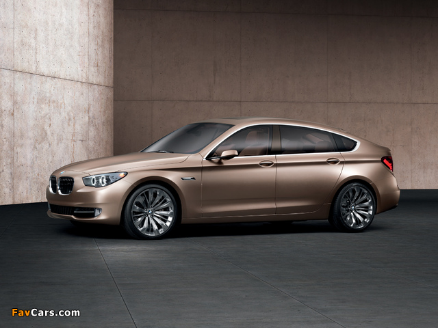 BMW Concept 5 Series Gran Turismo (F07) 2009 wallpapers (640 x 480)