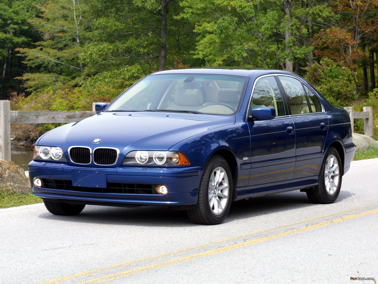 BMW 540i Sedan US-spec (E39) 1996–2003 wallpapers (1600 x 1200)