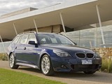 BMW 530i Touring M Sports Package AU-spec (E61) 2005 wallpapers
