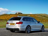 BMW 525d Touring M Sports Package UK-spec (F11) 2010 wallpapers