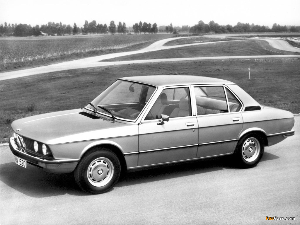 BMW 520 Sedan (E12) 1972–76 wallpapers (1024 x 768)