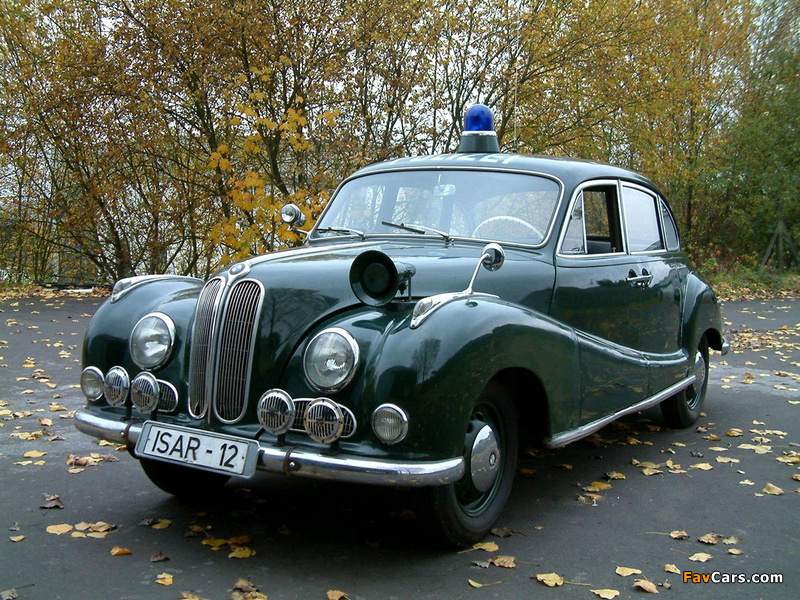 BMW 501 Polizei 1952-64 wallpapers (800x600)