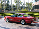 Images of BMW 635 CSi US-spec (E24) 1987–89