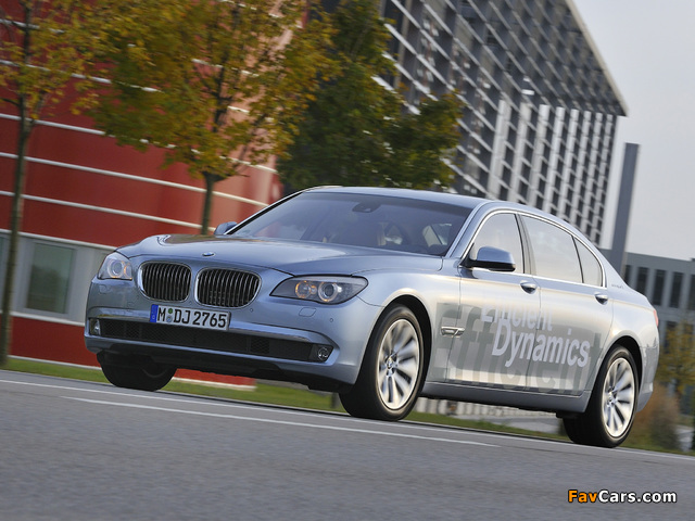BMW ActiveHybrid 7 (F04) 2009–12 wallpapers (640 x 480)