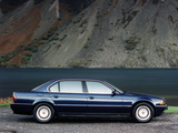 Photos of BMW 750iL UK-spec (E38) 1994–98