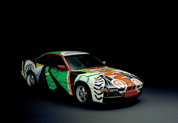 BMW 850 CSi Art Car by David Hockney (E31) 1995 photos