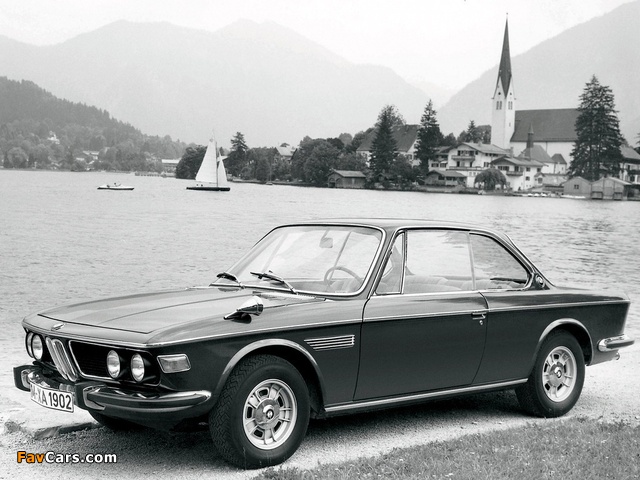 BMW 2800 CS (E9) 1968–71 wallpapers (640 x 480)