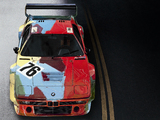 BMW M1 Group 4 Rennversion Art Car by Andy Warhol (E26) 1979 wallpapers