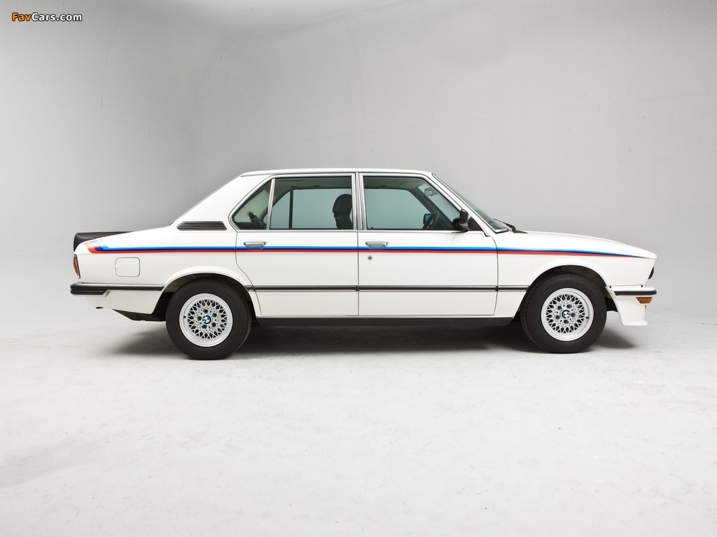 BMW M535i UK-spec (E12) 1980–81 photos (1024 x 768)