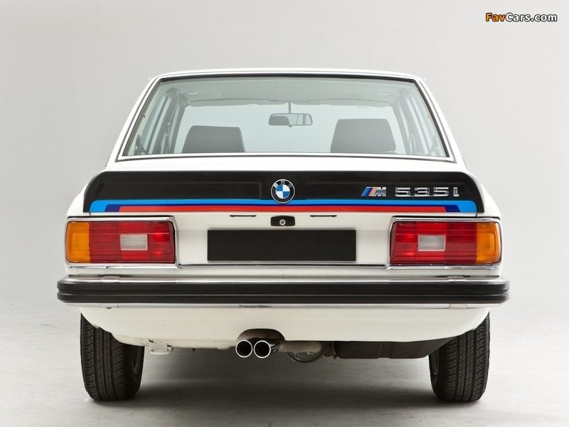 BMW M535i UK-spec (E12) 1980–81 wallpapers (800 x 600)