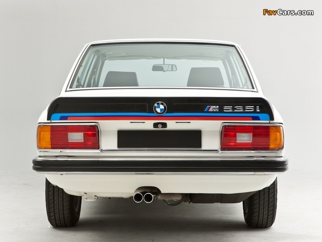 BMW M535i UK-spec (E12) 1980–81 wallpapers (640 x 480)