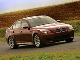 BMW M5 US-spec (E60) 2005–09 wallpapers