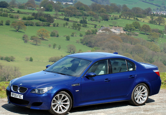 Pictures of BMW M5 UK-spec (E60) 2005–09