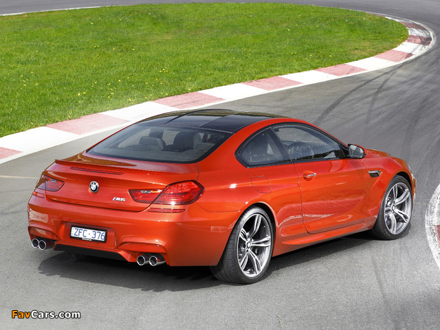 BMW M6 Coupe AU-spec (F13) 2012 images (640 x 480)