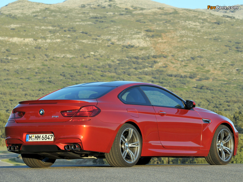 Photos of BMW M6 Coupe (F13) 2012 (800 x 600)