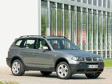 BMW X3 2.0d (E83) 2004–06 photos
