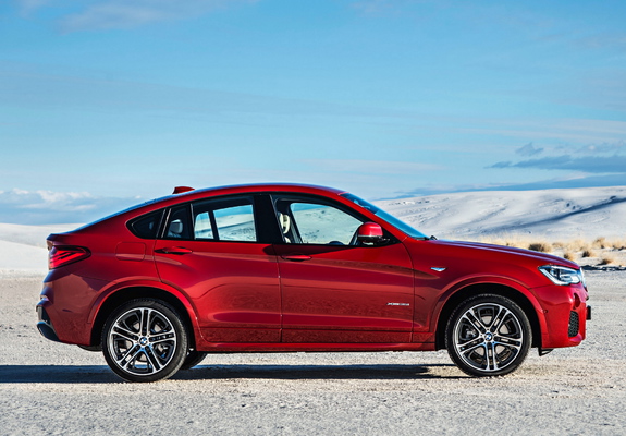 BMW X4 xDrive35i M Sports Package (F26) 2014 images