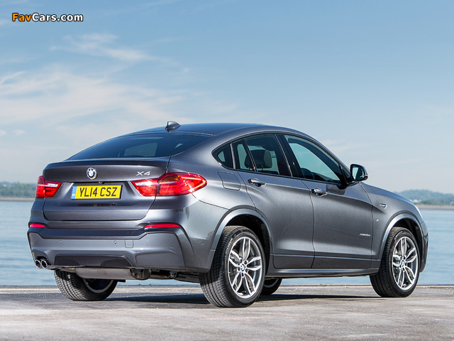 BMW X4 xDrive30d M Sports Package UK-spec (F26) 2014 photos (640 x 480)