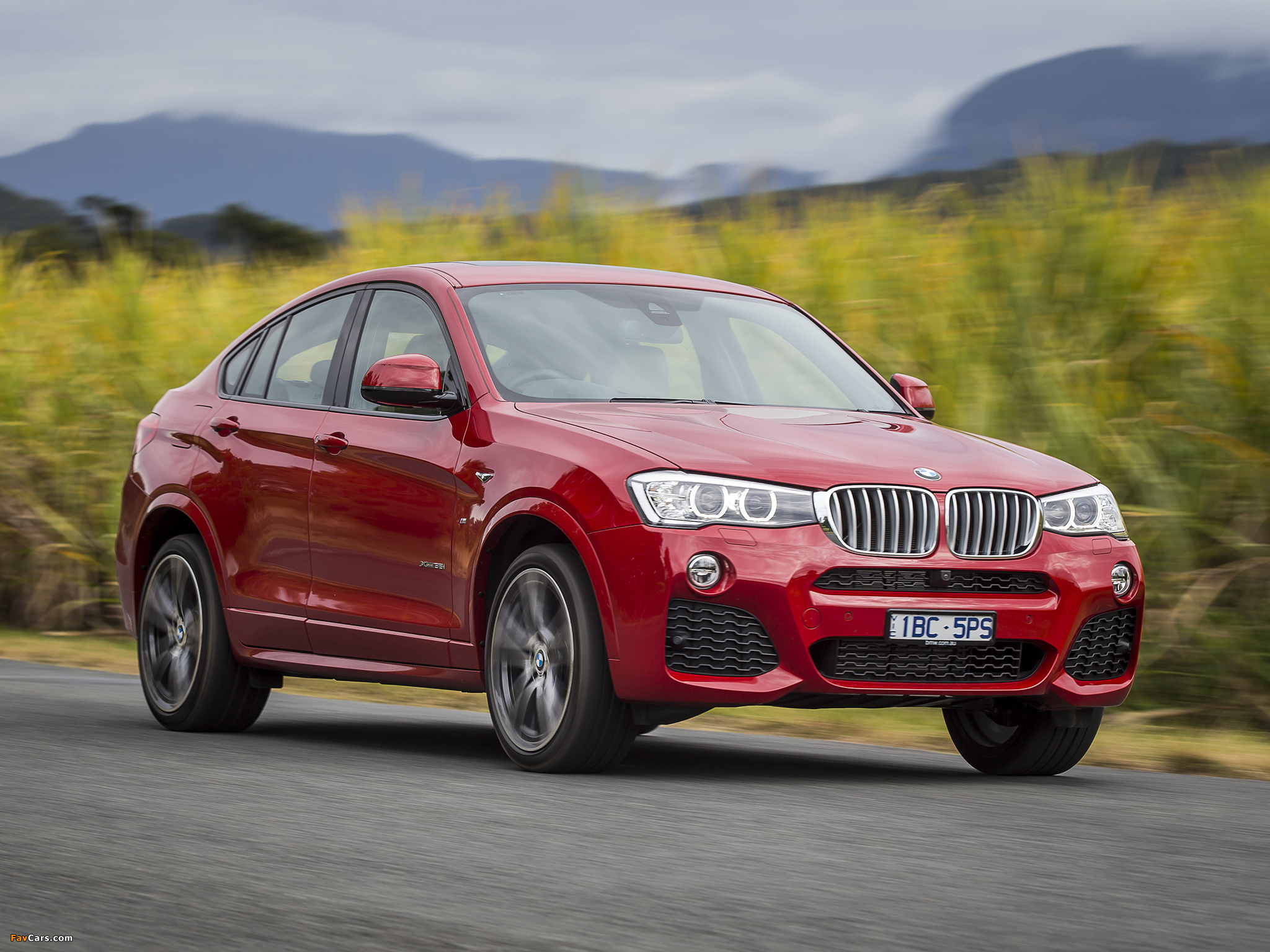 Images of BMW X4 xDrive35i M Sports Package AU-spec (F26) 2014 (2048 x 1536)