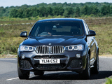 Pictures of BMW X4 xDrive30d M Sports Package UK-spec (F26) 2014