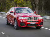 Pictures of BMW X4 xDrive35i M Sports Package AU-spec (F26) 2014