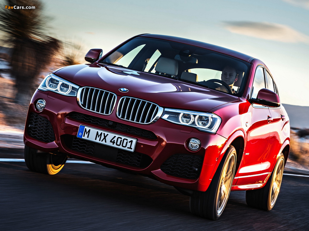 Pictures of BMW X4 xDrive35i M Sports Package (F26) 2014 (1024 x 768)
