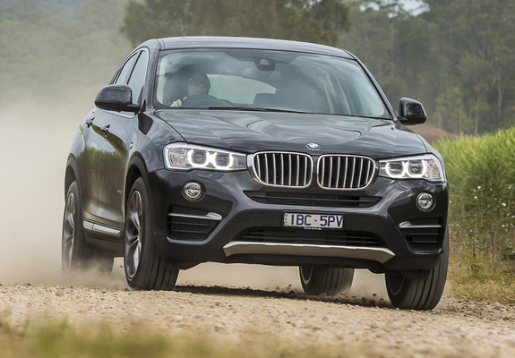 Pictures of BMW X4 xDrive30d AU-spec (F26) 2014