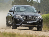 Pictures of BMW X4 xDrive30d AU-spec (F26) 2014