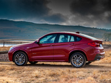 Pictures of BMW X4 xDrive35i M Sports Package ZA-spec (F26) 2014