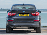 BMW X4 xDrive30d M Sports Package UK-spec (F26) 2014 wallpapers