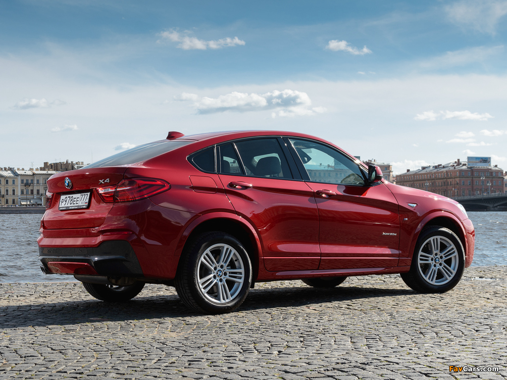 BMW X4 xDrive30d M Sports Package (F26) 2014 wallpapers (1024 x 768)