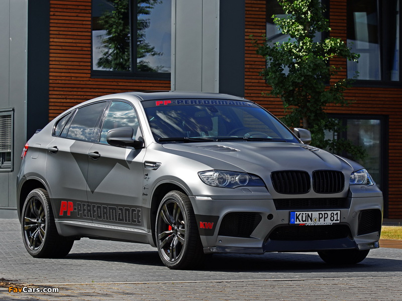 PP-Performance BMW X6 M (E71) 2013 wallpapers (800 x 600)