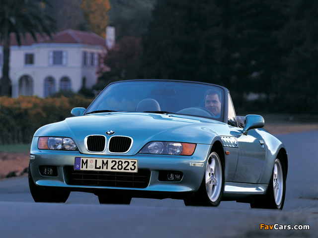 BMW Z3 Roadster (E36/7) 1995–2002 wallpapers (640 x 480)