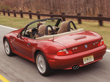 BMW Z3 2.8 Roadster US-spec (E36/7) 1997–2000 photos