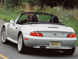 BMW Z3 3.0i Roadster US-spec (E36/7) 2000–02 wallpapers