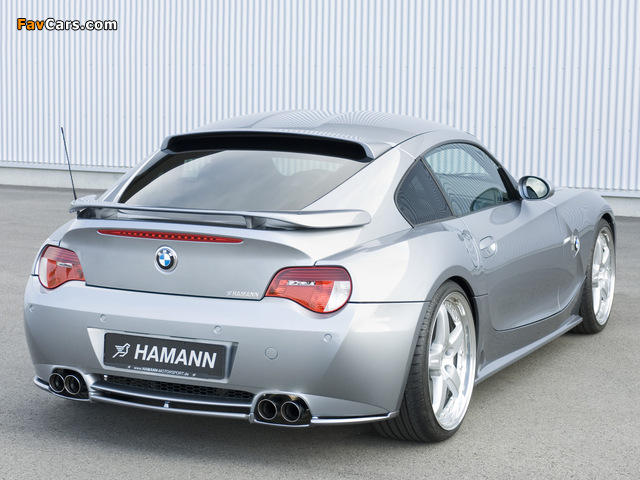 Pictures of Hamann BMW Z4 M Coupe (E85) 2006–09 (640 x 480)