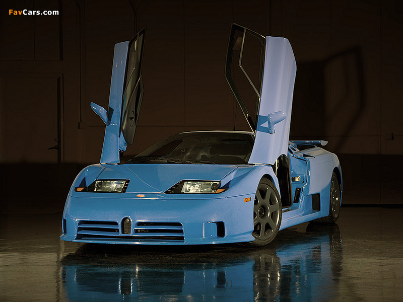 Bugatti EB110 SS US-spec Prototype 1994 pictures (800 x 600)