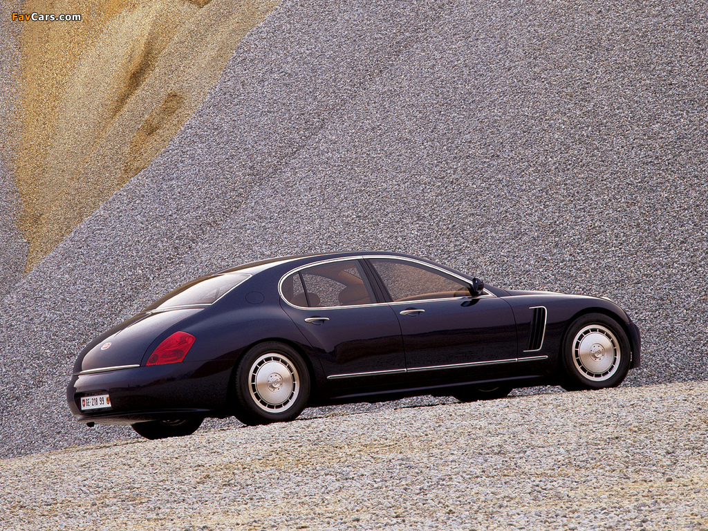 Bugatti EB218 Concept 1999 pictures (1024 x 768)
